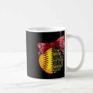 Mug Cadeau drôle de softball pour maman femmes lanceur