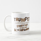 Mug Cadeau drôle de trompette (Gauche)