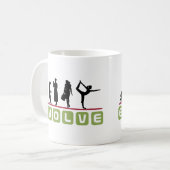 Mug Cadeau drôle de yoga (Devant gauche)