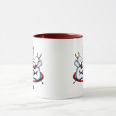 Mug Cadeau drôle d'échange d'éléphant blanc (Centre)