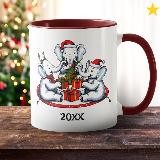 Mug Cadeau drôle d'échange d'éléphant blanc