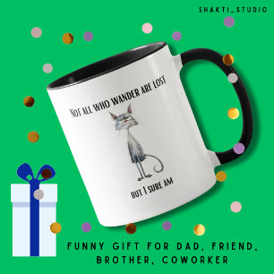 Mug Cadeau drôle d'humour perdu pour sœur, meilleure a