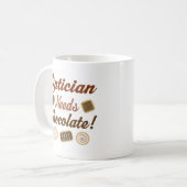 Mug Cadeau (drôle) d'opticien (Devant gauche)