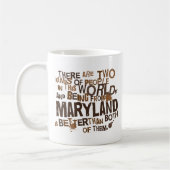 Mug Cadeau (drôle) du Maryland (Gauche)