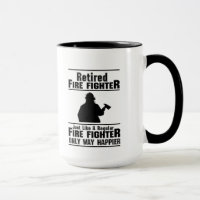 Cadeau drôle en chef retiré d'homme du feu de