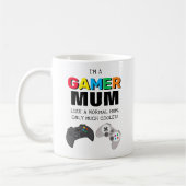Mug Cadeau drôle et cool pour 'Maman Gamer' (Gauche)