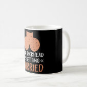 Mug Cadeau drôle et embarrassant pour enterrement de v (Devant droit)