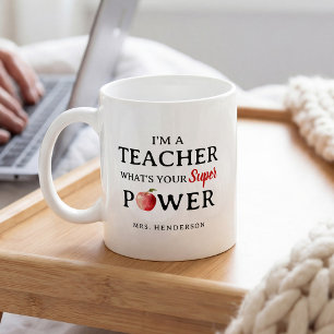 Mug Cadeau drôle et personnalisé pour remercier un ens
