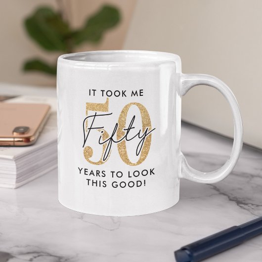 Mug Cadeau drôle pour 50 ans