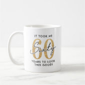 Mug Cadeau drôle pour 60 ans (Gauche)