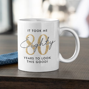 Mug Cadeau drôle pour 80 ans