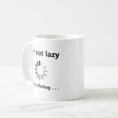 Mug Cadeau drôle pour codeur | Citation de chargement  (Devant gauche)
