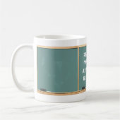 Mug Cadeau drôle pour enseignant (Gauche)