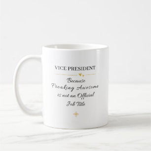 Mug Cadeau drôle pour le vice-président