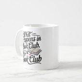Mug Cadeau drôle pour les amateurs de livres (Devant gauche)