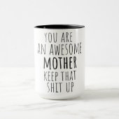 Mug cadeau drôle pour maman 2025 journée de mère (Centre)