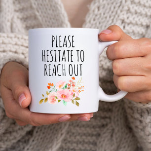 Mug Cadeau drôle pour manager, N'hésitez pas à nous co