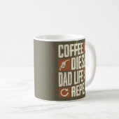 Mug Cadeau drôle pour papa (Devant droit)