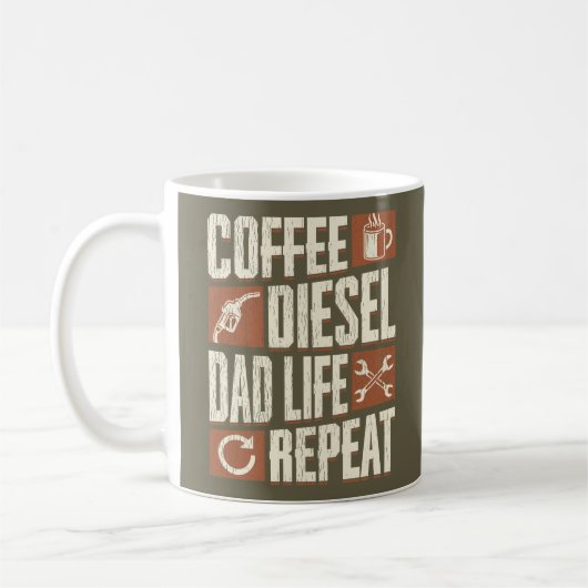 Mug Cadeau drôle pour papa (Gauche)