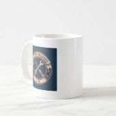 Mug Cadeau drôle pour technicien d'ascenseur - Journal (Devant gauche)