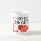 Mug Cadeau du coeur (Centre)