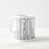 Mug Cadeau du ministre Eeze pour pasteurs (Devant gauche)