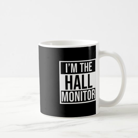 Mug Cadeau Du Moniteur Hall Retour À L'Étudiant De L'É (Droite)