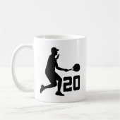 Mug Cadeau du numéro 20 de joueur de tennis (Gauche)