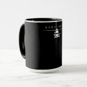 Mug Cadeau du pilote d'hélicoptère de l'aviation milit (Devant gauche)