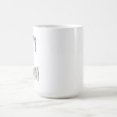 Mug Cadeau élégant et charmant 'Joyeux dimanche' (Centre)