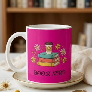 Mug Cadeau Élégant Minimaliste Style Esthétique Nerd d