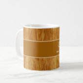 Mug Cadeau en bois V4 de regard du meilleur (Devant gauche)
