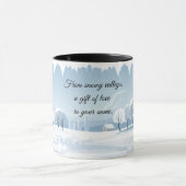 Mug Cadeau enneigé (Centre)
