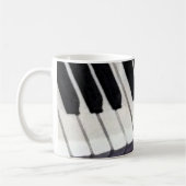 Mug Cadeau enseignant de piano (Gauche)