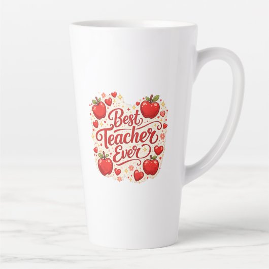 Mug Cadeau Enseignant / Meilleur Enseignant Jamais (Droite)