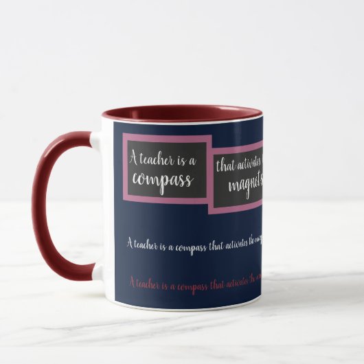 Mug Cadeau Enseignants De Parents Élèves Étudiants (Gauche)