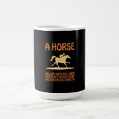 Mug Cadeau équestre | A Horse Gallops (Centre)