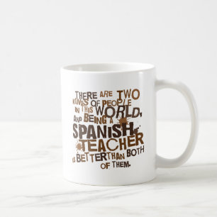 Mug Cadeau espagnol de professeur