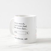 Mug Cadeau fait sur commande pour des chirurgiens (Devant gauche)