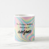 Mug Cadeau féminin coloré personnalisé (Centre)