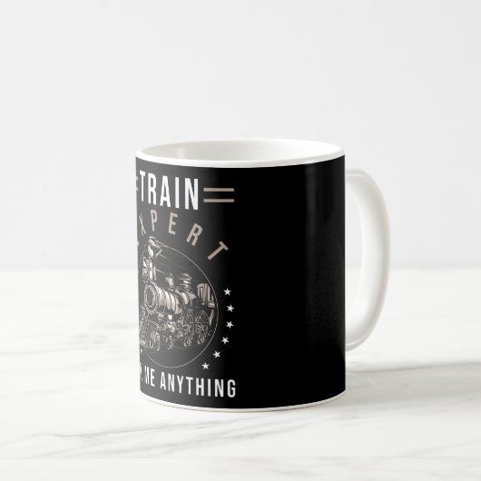 Mug Cadeau ferroviaire (Devant droit)
