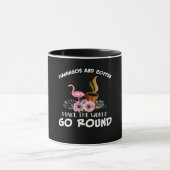 Mug Cadeau Flamant rose | Flamant rose Et Café (Centre)
