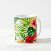 Mug Cadeau floral tropical (Devant droit)