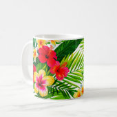 Mug Cadeau floral tropical (Devant gauche)