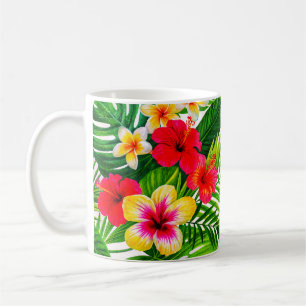 Mug Cadeau floral tropical