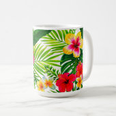 Mug Cadeau floral tropical (Devant droit)