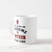Mug Cadeau Frère Personnalisé (Devant gauche)
