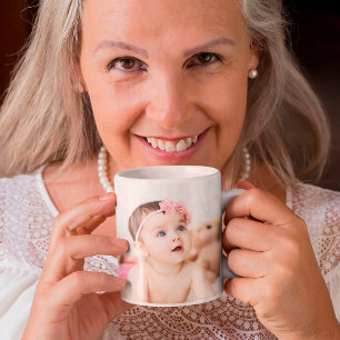 Mug Cadeau grand-parent de famille photo personnalisée