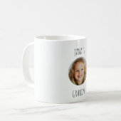 Mug Cadeau grand-père personnalisé | Visage de grand-e (Devant gauche)