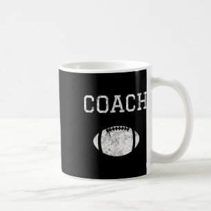 Mug Cadeau graphique vintage entraîneur de football